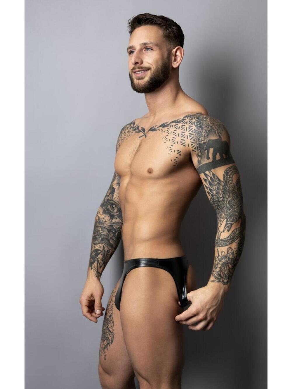 Male Power 300-301 Liquid Onyx 2.0 Moonshine Color Black [S/M]  [L/XL]